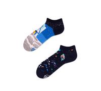 many mornings - Socken SPACE TRIP blau - Gr. - 43-46