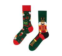Many Mornings Socken The Nutcracker rot/grün Größe 36,5