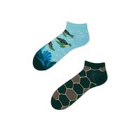 many mornings - Socken - Turtle Time blau/grün - Gr. - 39-42