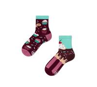 Many Mornings Unisex Kids The Cupcake Mismatched Socken, Multi-Color, 23-26