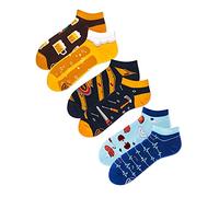 Many Mornings Unisex Sneaker Bier Handwerker Arzt - 3 Paar Socken - 39-42