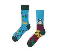 Many Mornings - verrückte, bunte mismatched Socken - Dutch Tulips/Niederländische Tulpen Gr. 39-42