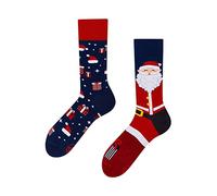 Many Mornings - Mismatched Socks -Santa/Weihnachtsmann Gr. 39-42