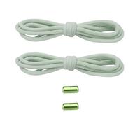 Maouira Elastische Schnürsenkel aus Nylon mit Metall Aglets für verschiedene Arten von Sneakers, Schnürsenkel für den täglichen Gebrauch, elastische Schnürsenkel