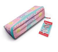 Maped Federmäppchen XXL-Öffnung – dreieckig, wendbar, personalisierbar, 22×6 cm, Pastell