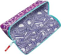 Maped Federmäppchen Effect – XXL-Öffnung, bemalbar – lila/weiß, 22 cm