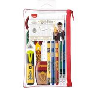 Maped Transparentes Etui Harry Potter – 10-tlg., befüllt