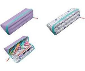 Maped Schlamper-Etui XXL CLASSIC "PASTEL SWEET PURPLE" dreieckige Form, mit XXL-Öffnung, 2 wendbare Seiten: - 1 Stück (931910)