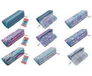 Maped Schlamper-Etui XXL EFFECT "PASTEL SOFTY WAVES" dreieckige Form, mit XXL-Öffnung, 2 wendbare Seiten: - 1 Stück (931913)