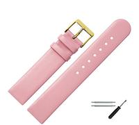 MARBURGER Uhrenarmband 18mm Leder Rose Gold - Montage Set 7611843000220