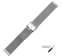 MARBURGER Uhrenarmband 20mm Edelstahl Silber - Werkzeug Montage Set 84904200020