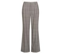 Marc Aurel - Bundfaltenhose mit Karomuster black varied - Gr. - 38