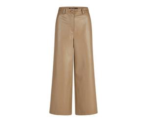 Marc Aurel - Culotte Hose aus weichem Faux Leather sand - Gr. - 38