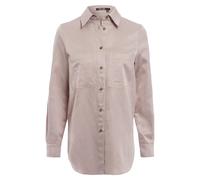 Marc Aurel - Hemd aus Leinen-Mix Twill taupe - Gr. - 42