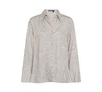 Marc Aurel - MARC AUREL Hemdbluse - Fließende Viskose mit modernem Grafik-Print - Gr. - 38