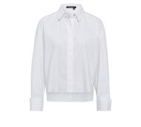 Marc Aurel - Hemd mit Lurexstreifen in silber white varied - Gr. - 36