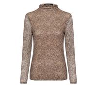 Marc Aurel - Shirt mit Minimal Leo-Print beige - Gr. - 42