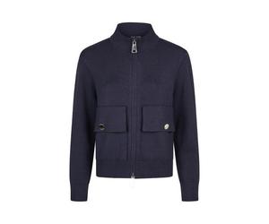 Marc Aurel - Strickjacke im Bomber-Stil marine/navy - Gr. - 42