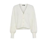 Marc Aurel - Strickjacke mit Perlen-Applikation creme - Gr. - 46