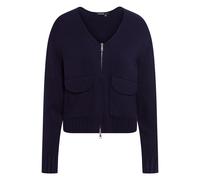 Marc Aurel - Strickjacke mit Reißverschluß navy - Gr. - 36