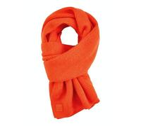 Marc Aurel - Strickschal mit tonalem Badge - Eleganz trifft auf Komfort orange, Standard