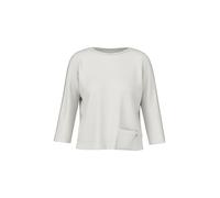 Marc Cain Additions - Baumwollstretch-Shirt mit 3/4-Arm vapor blue - Gr. - 36