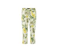 Marc Cain Additions - Capri-Jeans SILEA mit Zitronen-Print white - Gr. - 42