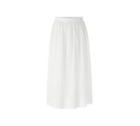 Marc Cain Additions - Faltenrock aus Baumwollmix white - Gr. - 44