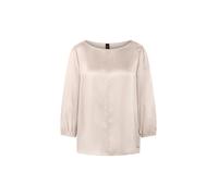 Marc Cain Additions - Feminine Bluse in reiner Seide magnolia - Gr. - 42