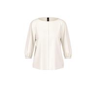 Marc Cain Additions - Feminine Bluse in reiner Seide off-white - Gr. - 38