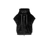 Marc Cain Additions - Kuschelige Fake-Fur-Weste black new - Gr. - 40