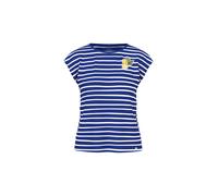 Marc Cain Additions - Ringelshirt mit Zitronen-Applikation - Gr. - 40