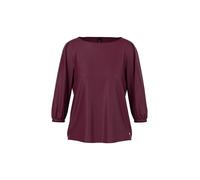 Marc Cain Additions - Seidenbluse mit 3/4-Arm winetasting - Gr. - 44