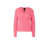 Marc Cain Additions - Sweater mit V-Neck Knitted in Germany bright candy pink - Gr. - 42