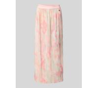 Marc Cain Ausgestellter Midi-Rock mit Plissees in Pink, Größe 40