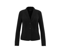 Kurzblazer MARC CAIN ""Collection Essential" Premium Damenmode" Gr. 6 (44), schwarz (black) Damen Blazer mit aufgesetzten Taschen, elastisch (53761949-6)