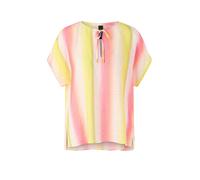 Marc Cain Sports - Blusenshirt mit Streifenverlauf pink lemonade - Gr. - 44