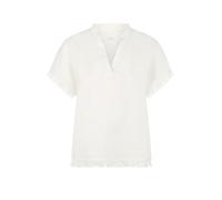 Marc Cain Damen Blusenshirt aus Seide, offwhite, Gr. 36