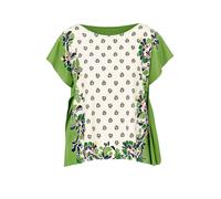 Marc Cain Damen Blusenshirt aus Seide, offwhite, Gr. 36