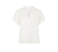 Marc Cain Damen Blusenshirt aus Seide, offwhite, Gr. 44