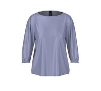 Marc Cain Additions - Lockere Seidenbluse bluish violet - Gr. - 36