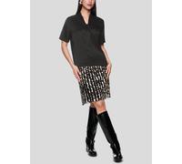 Marc Cain Collections - Blusenshirt mit Schluppe black - Gr. - 42