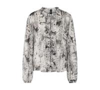 Marc Cain - Blusenshirt mit Muster - Größe 46 - grau