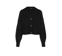 Marc Cain Loose Fit Strickjacke mit Kaschmir-Anteil in Black, Größe 40