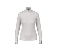 Marc Cain Collections - Baumwoll-Longsleeve mit Stehkragen vapor blue - Gr. - 36