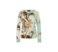 Marc Cain Collections - Bedruckter Pullover Knitted in Germany - Gr. - 40