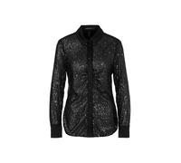 Marc Cain Collections - Bluse mit Minipailletten black - Gr. - 42