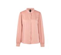 Marc Cain Collections - Bluse mit Spitzendetails und Stehkragen peach beige - Gr. - 38