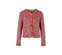 Marc Cain Collections - Bolero in Melé - aus 100 % Baumwolle flame red - Gr. - 36