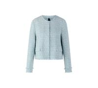 Marc Cain Collections - Bouclé-Jacke mit Fransen magical blue - Gr. - 38